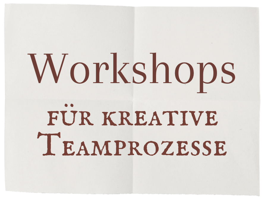 Workshops für kreative Teamprozesse